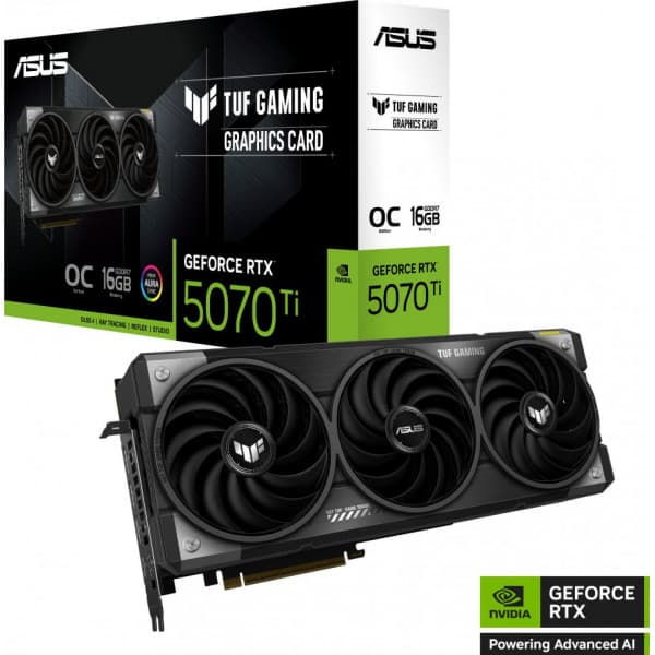ASUS TUF Gaming GeForce RTX 5070 Ti 16 Gt GDDR7 OC Edition grafikkort