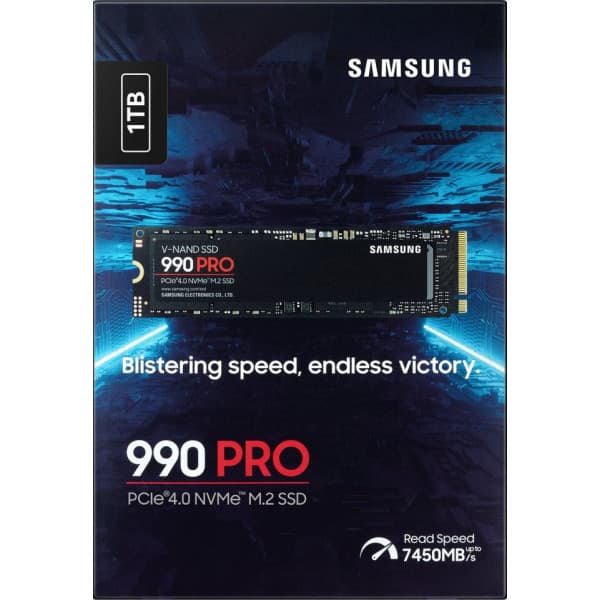 Samsung 990 PRO 1 TB M.2 NVMe SSD-enhet