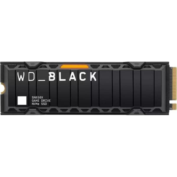 WD Black SN850X Kylfläns 1 Tb M.2 NVMe -SSD-enhet