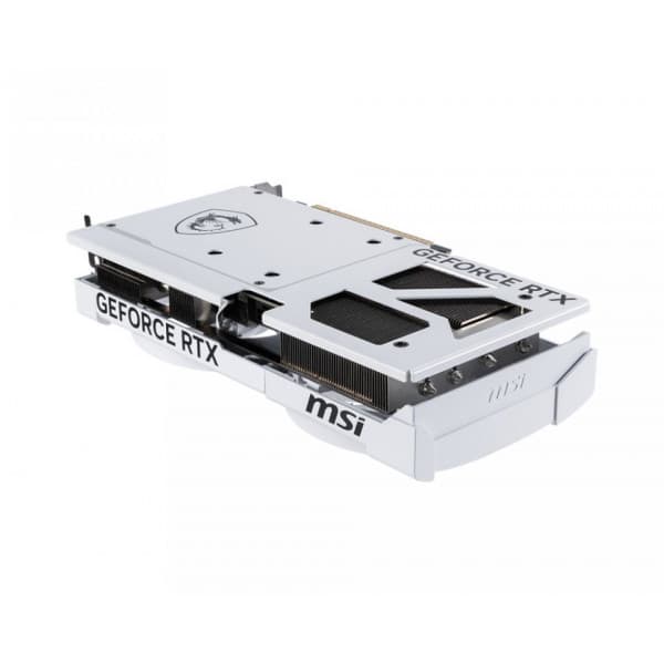MSI GeForce RTX 5070 12G VENTUS 2X OC WHITE grafikkort, vit