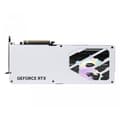 Miniatyrbild 4 av 7: MSI GeForce RTX 5070 12G GAMING TRIO OC WHITE grafikkort, vitt