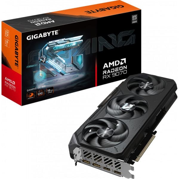 Gigabyte Radeon RX 9070 GAMING OC 16 GB grafikkort