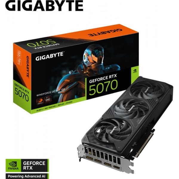 Gigabyte GeForce RTX 5070 WINDFORCE OC SFF 12 GB grafikkort