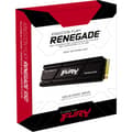 Pikkukuva 4 / 5: Kingston FURY Renegade 1 Tt M.2 NVMe -SSD-kovalevy jäähdytyselementillä