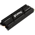 Pikkukuva 2 / 5: Kingston FURY Renegade 1 Tt M.2 NVMe -SSD-kovalevy jäähdytyselementillä