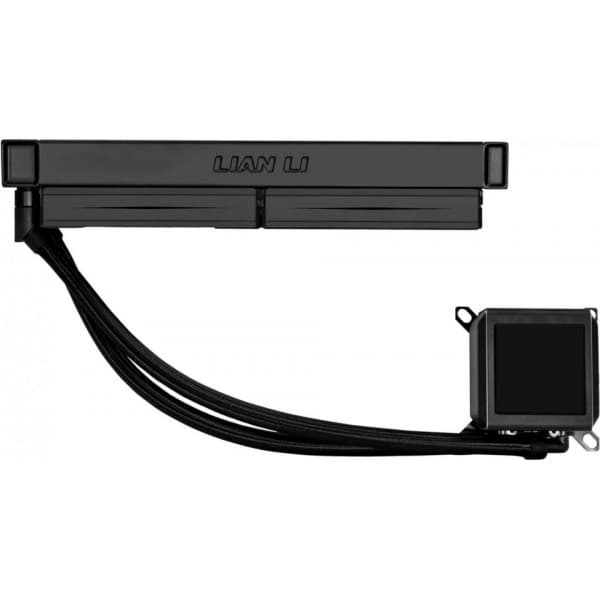 Lian Li Galahad II LCD 280 mm vätskekylningssystem, svart