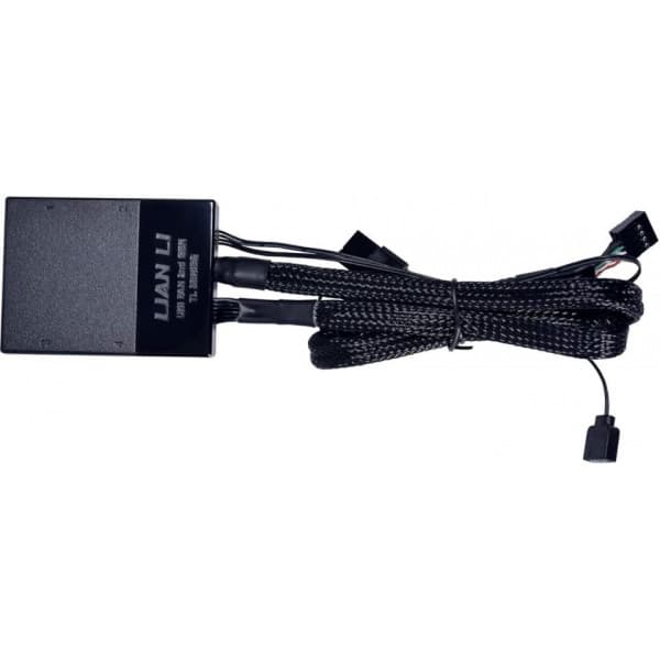Lian Li UNI FAN TL 120 ARGB PWM -tuuletinpakkaus, 120 mm, musta, 3-pack