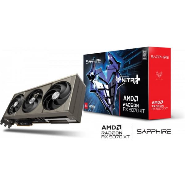 Sapphire NITRO+ AMD Radeon RX 9070 XT OC grafikkort