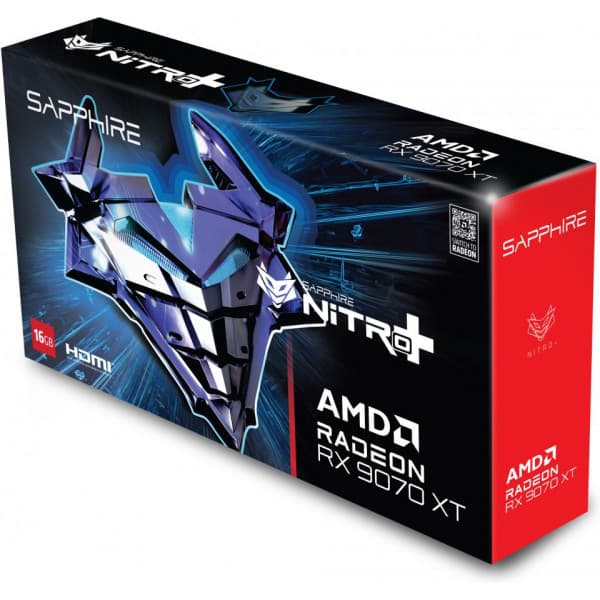 Sapphire NITRO+ AMD Radeon RX 9070 XT OC grafikkort