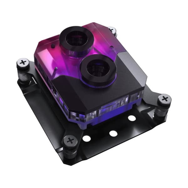 Phanteks Glacier EZ-Fit 450 CPU vattenblock, svart
