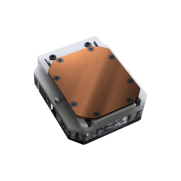 Phanteks Glacier EZ-Fit 450 CPU vattenblock, svart