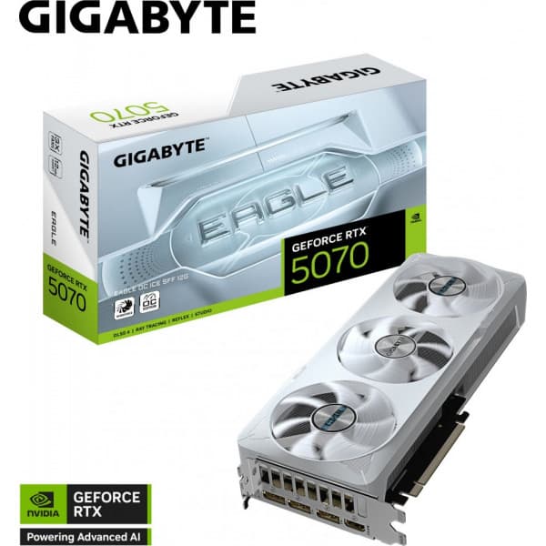 Gigabyte GeForce RTX 5070 EAGLE OC ICE 12 Gt näytönohjain