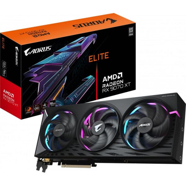 Gigabyte AORUS Radeon RX 9070 XT ELITE 16 GB grafikkort