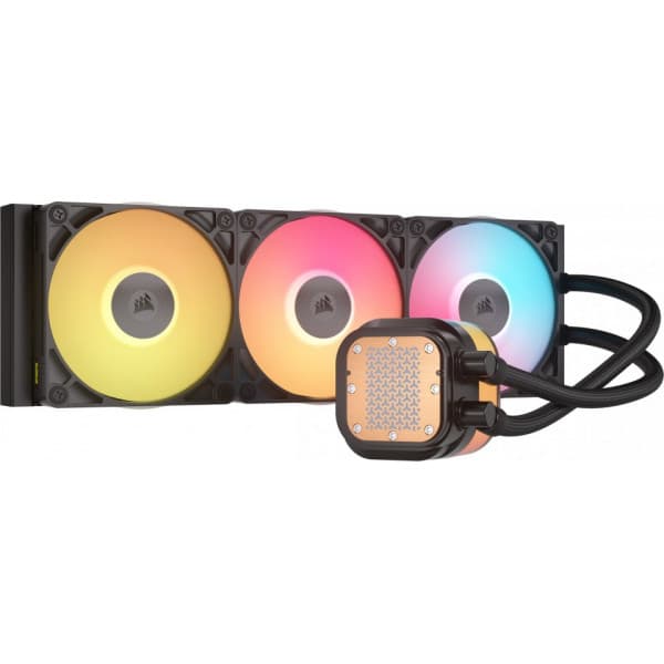 Corsair iCUE LINK TITAN 360 RX LCD vattenkylningssystem, svart