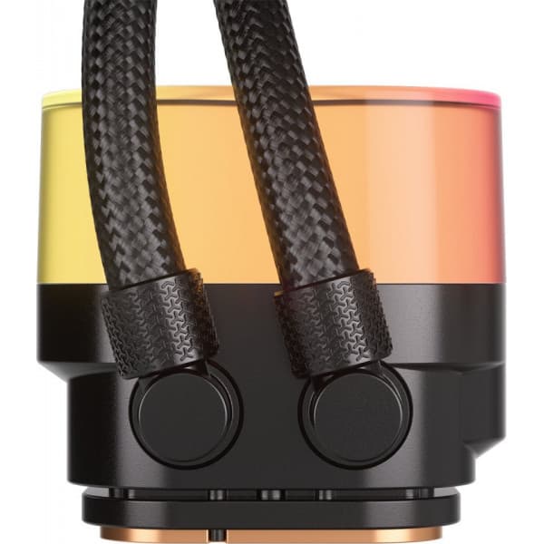 Corsair iCUE LINK TITAN 360 RX LCD vattenkylningssystem, svart