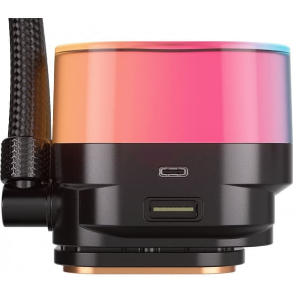 Corsair iCUE LINK TITAN 360 RX LCD vattenkylningssystem, svart
