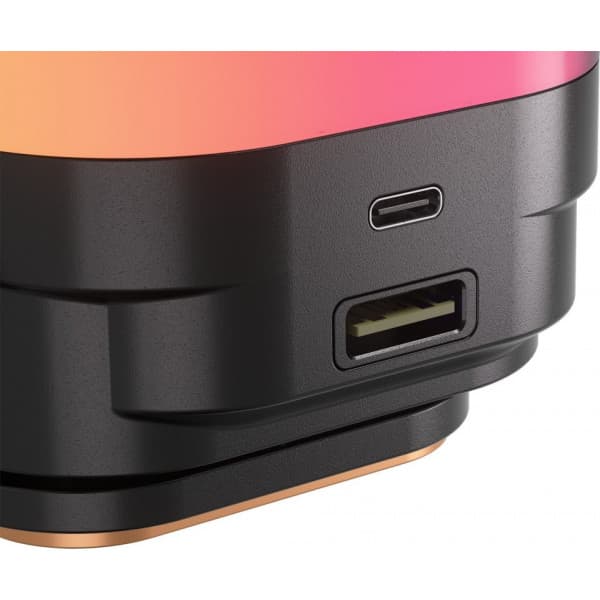 Corsair iCUE LINK TITAN 360 RX LCD vattenkylningssystem, svart