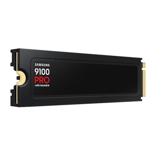 Samsung 9100 PRO 2 Tt M.2 NVMe Gen 5 SSD-kovalevy jäähdytyselementillä