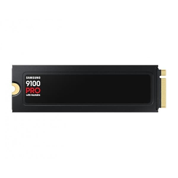 Samsung 9100 PRO 2 Tt M.2 NVMe Gen 5 SSD-kovalevy jäähdytyselementillä