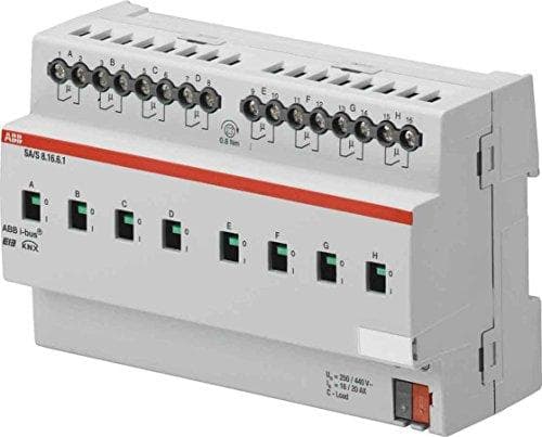 ABB STOTZ-KONTAKT kytkintoimilaite virrantunnistimella. 2-kertainen 16/20 A REG SA/S (2CDG110112R0011)