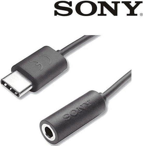 Sony - Lydadapter - USB-C (M) til stereo mini-jackstik (W) - til XPERIA 1 (EC260)