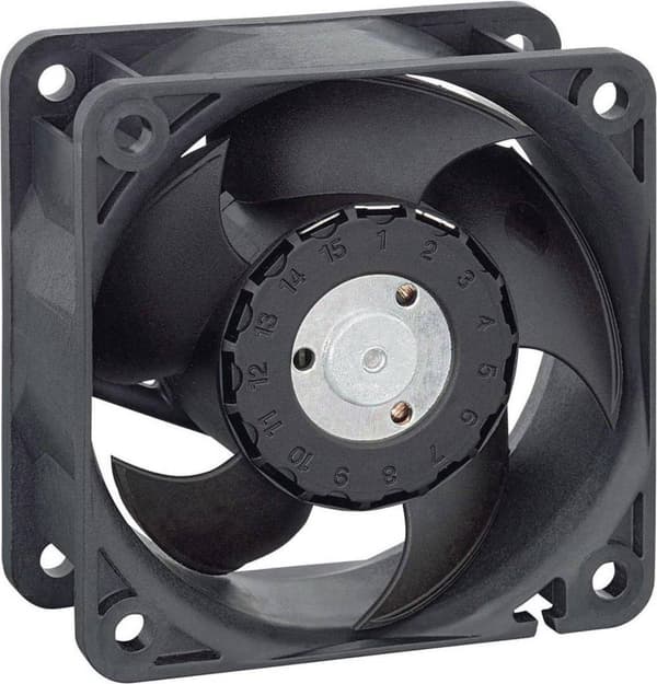 EBM Papst 634 NU Axialfläkt 24 V/DC 40 m³/h (lxbxh) 60 x 60 x 25,4 mm