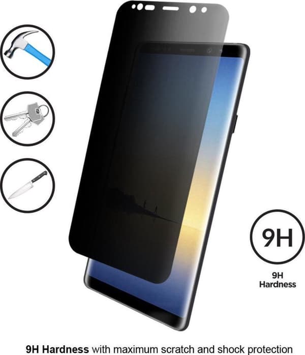 Eiger Privacy hærdet glas skærmbeskytter Samsung Galaxy Note 8