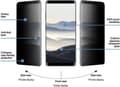 Miniatyrbillede 2 af 5: Eiger Privacy hærdet glas skærmbeskytter Samsung Galaxy Note 8