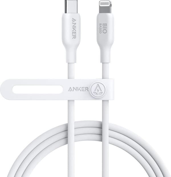 ANKER 541 Miljøvenlig Bio-TPU C-LTG Hvid 182,88 cm 6 fod (A80A2G21)