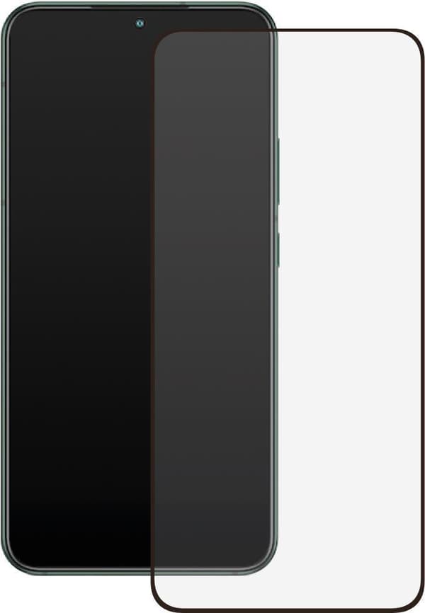 Vivanco Fuld - Klar skærmbeskytter - Samsung - Galaxy S22 Plus - Smudsafvisende - Slagfast - Oliebestandig - Ridsefast - Sprængsikker - Sort - Gennems