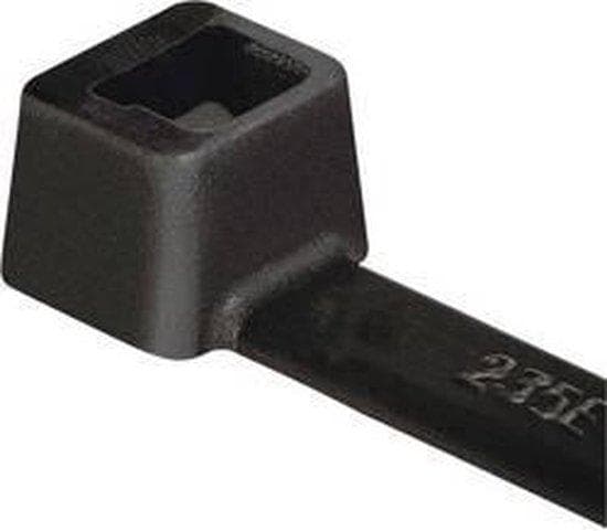 Hellermann Tyton T30L Polyamid Sort 100 stk(e) kabelbindere (T30L PA66 BK 100)