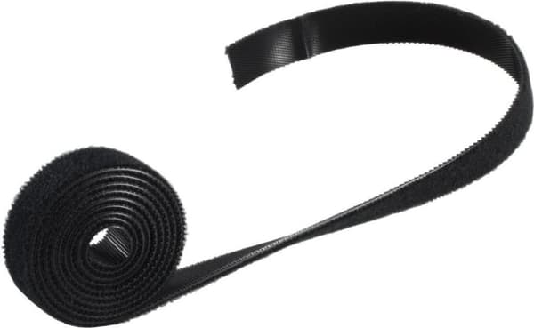 SHVP BS18-10007 - Velcrobånd 14mm sort 1m (BS18-10007)