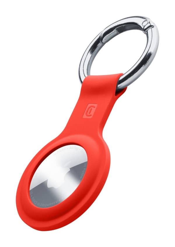Cellularline Key Ring Key Finder Case Rød (AIRTAGKEYRINGR)