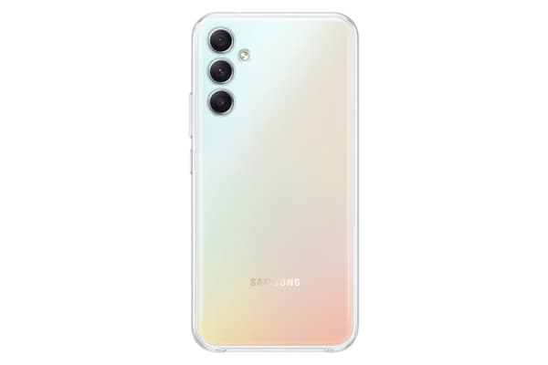 Samsung EF-QA346 - Bagcover til mobiltelefon - gennemsigtig - til Galaxy A34 5G (EF-QA346CTEGWW)