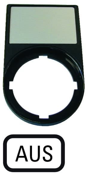 Ekstra knaplabelholder M22S-ST-D5 (218299)