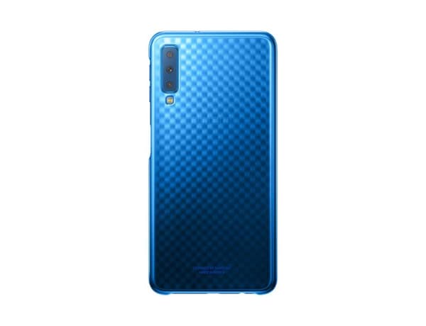 Samsung Gradation Cover - Samsung Galaxy A7 (2018) - Blå