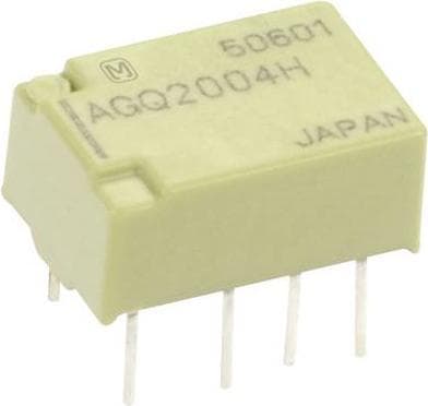 Panasonic PCB relæ 12 V/DC 1 A 2 skifte AGQ20012 1 stk (AGQ20012)