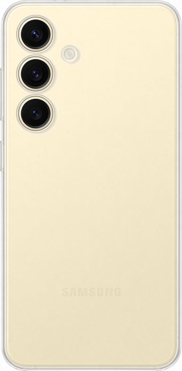 Samsung Clear Cover - Sendes til Samsung Galaxy S24 Plus - Gennemsigtig