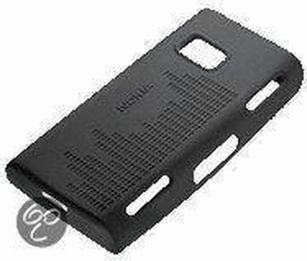 Nokia CC-1001 silikone cover x6 - Sort