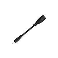 Nokia CA-44 - Strømadapter - DC-stik 2,0 mm (M) til DC-stik 3,5 mm (W) - til Nokia 1650, 2630, 2760, 31XX, 3500, 5070, 5500, 61XX, 6720, 7500, E90, , Sort
