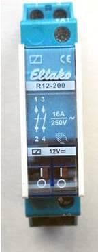 Eltako Electronics switching relæ kontrol effektbehov 1,9W kontrol R12-200-1 (22200054)