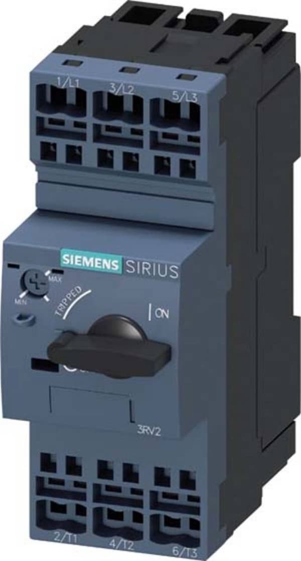 Siemens 3RV2021-4AA20 Strømafbryder 1 stk. Indstillingsområde (strøm): 10 - 16 A Koblingsspænding (maks.): 690