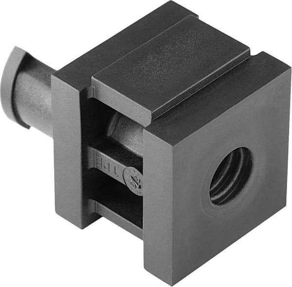 VP-S_8-9_Ins-sgl-PL-BK 20 enkelt gennemføring halogenfri plast sort 20 stk (440-00010)