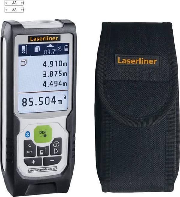 Laserliner LaserRange-Master Gi7 Pro Laser Afstandsmåler med Bluetooth - Grøn Laser - 70m
