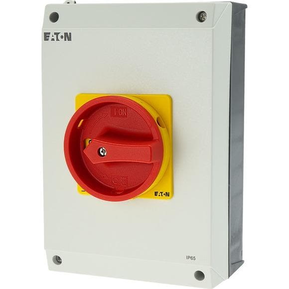 Eaton P3-63/I4/SVB Cam switch 63 A 690 V 1 x 90 ° Gul, Röd 1 st.
