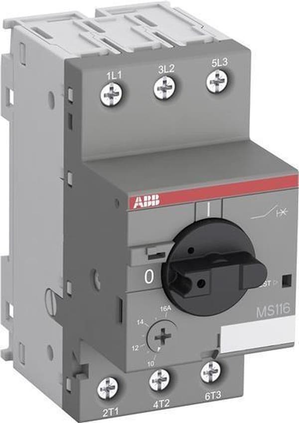 ABB MS 116-0,63 Motorbeskyttelsesafbryder Justerbar 690 V/AC 0,63 A 1 stk.