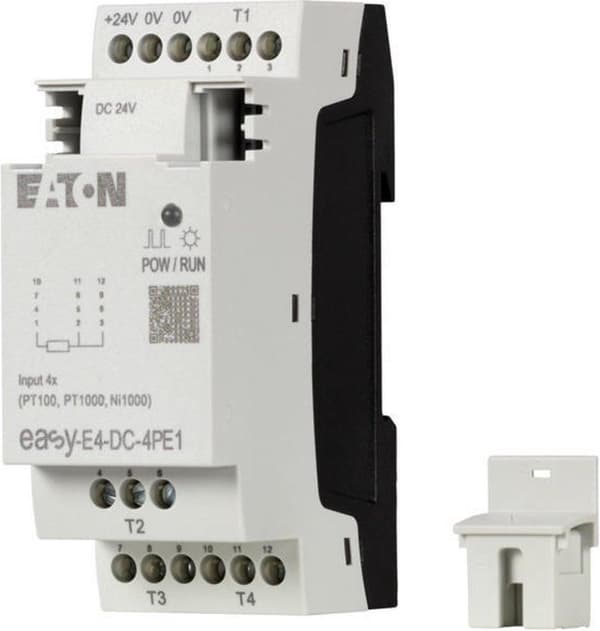 Eaton I/O-laajennusmoduuli 4 RTD easyE4 PLC (EASY-E4-DC-4PE1)
