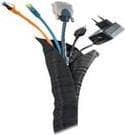 HAGOR KS Self Wrap - kaapeliholkki - 25 m - musta