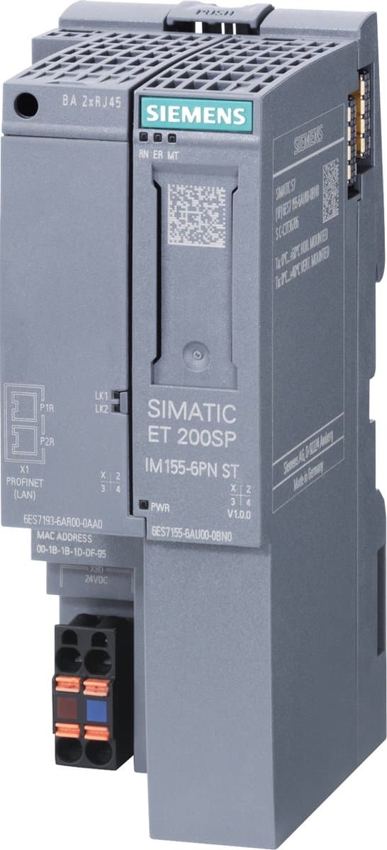 Siemens - ET 200SP IM155-6PN ST INKL. BA 2XRJ45