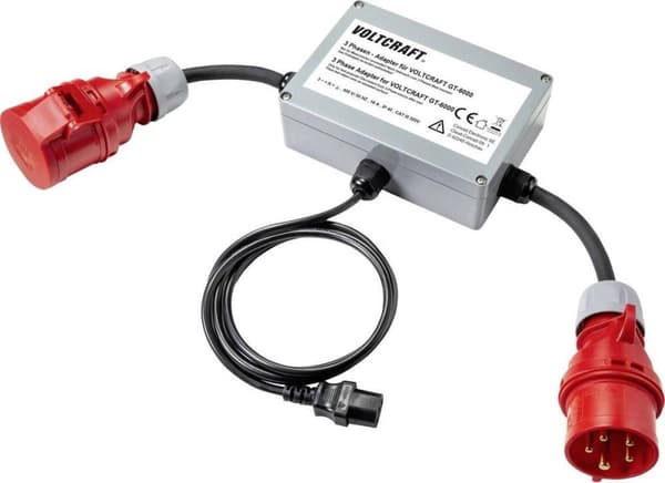 VOLTCRAFT VC GT 6001 16A Adapteripistoke Mittaussovitin 3-vaihe CEE 16 A 1 kpl